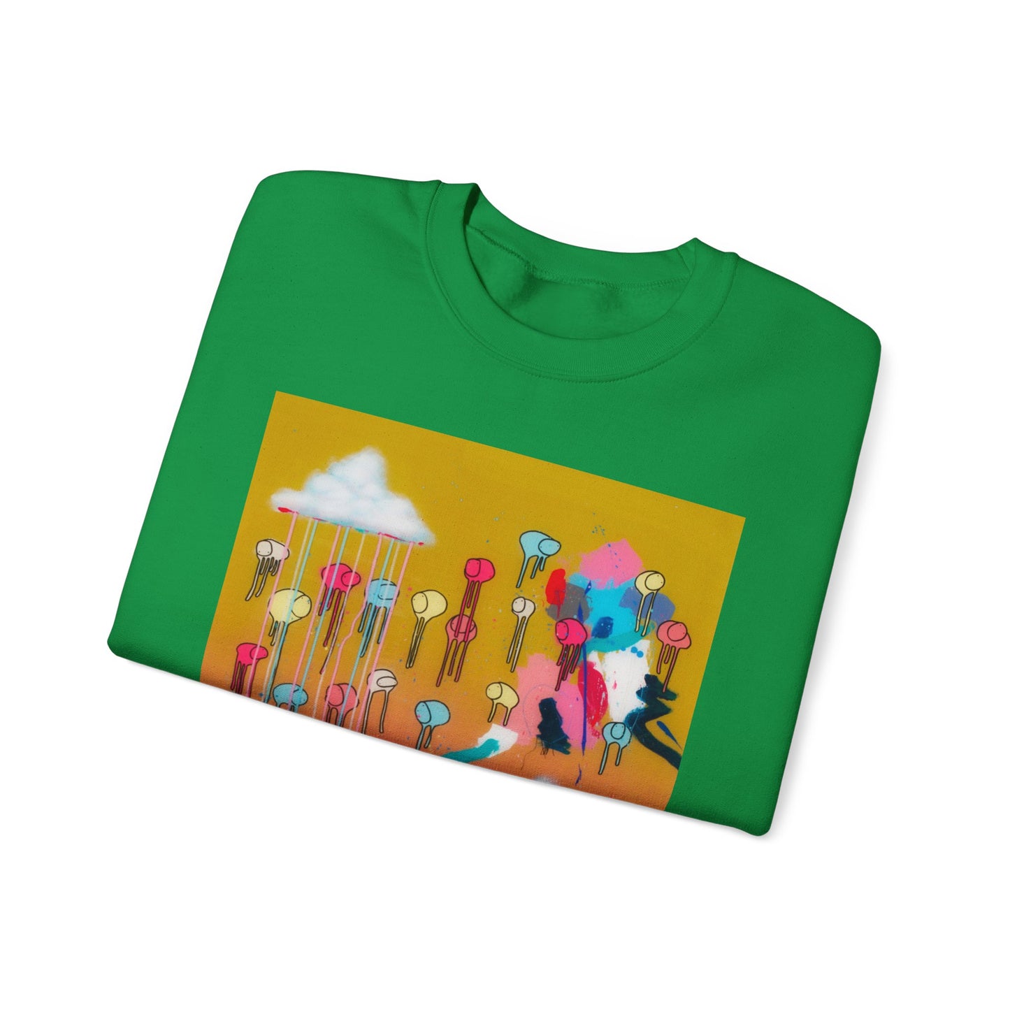 RAINING COWS "Bubble Gum Sun" Sweatshirt