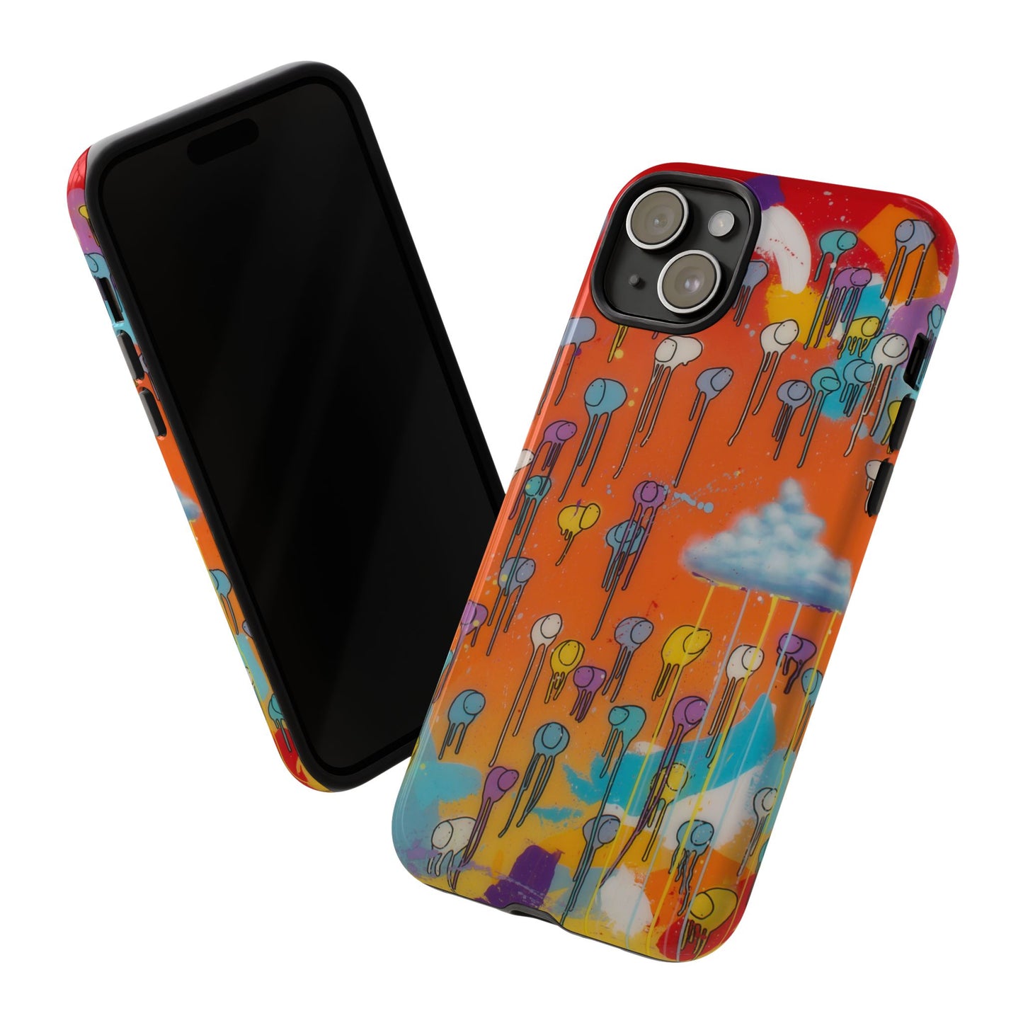RAINING COWS "Dancing Flame" Phone Case
