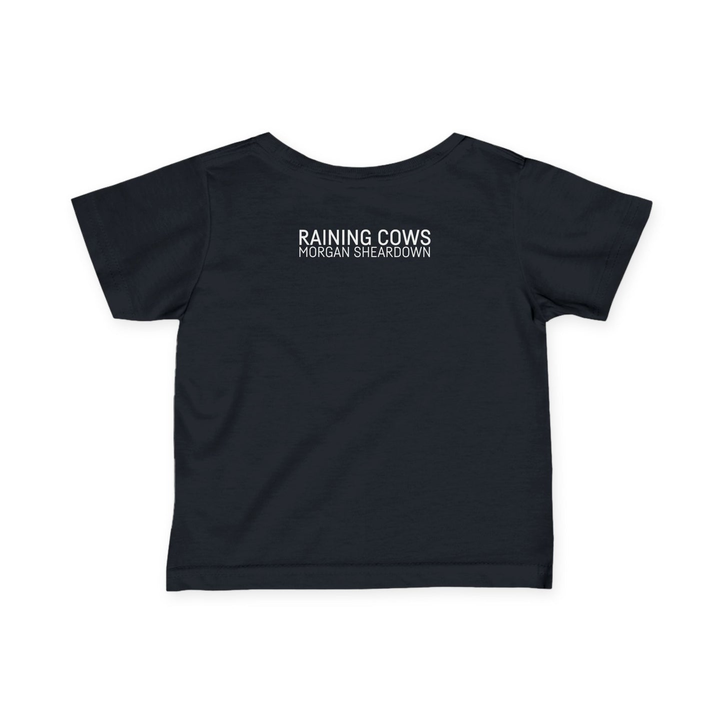 RAINING COWS "Blue Oranges" Infant Tee