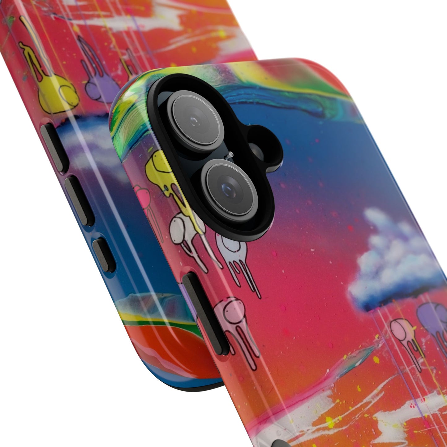 RAINING COWS "Twisted Spectrum" Phone Case