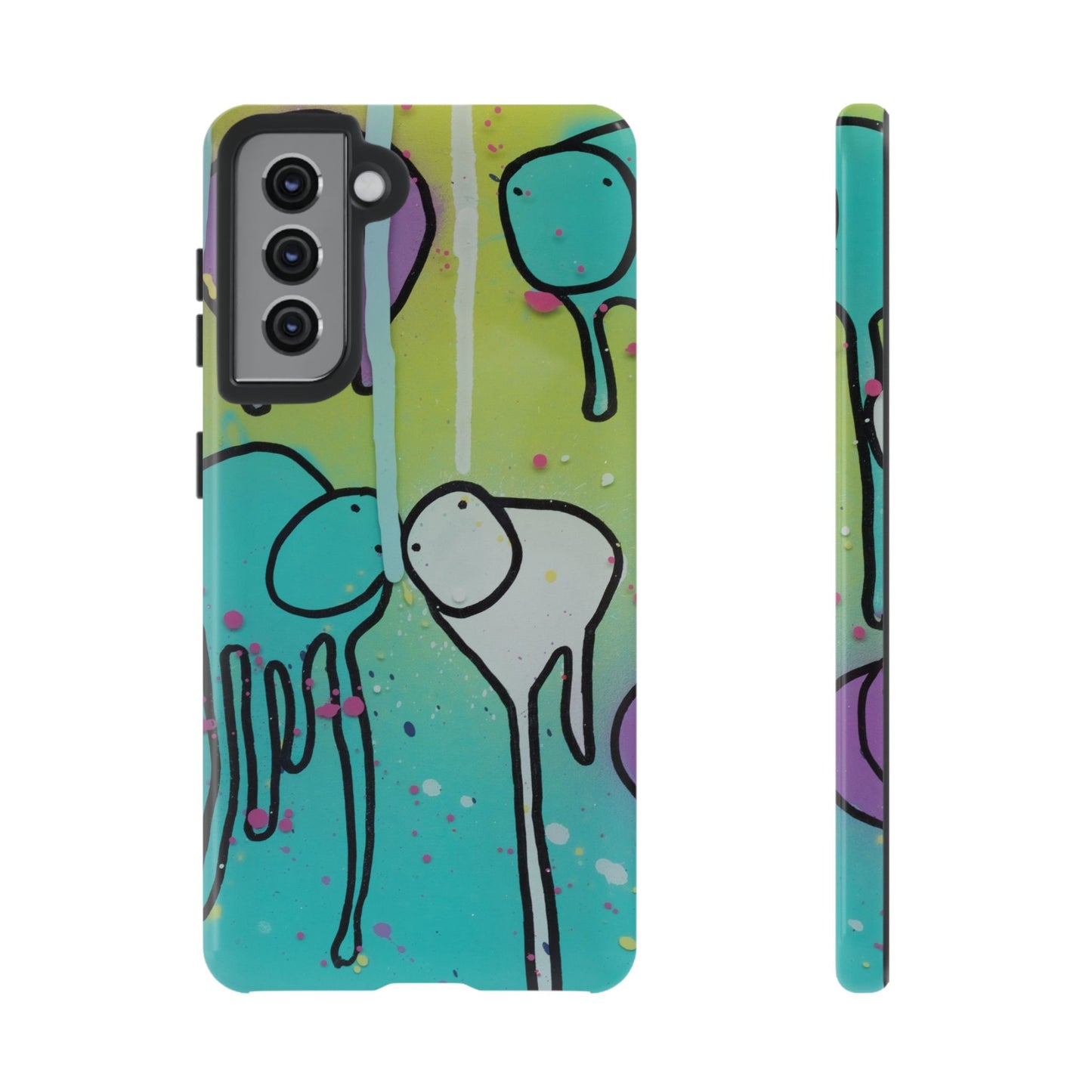 RAINING COWS "Lime Sunrise" Phone Case