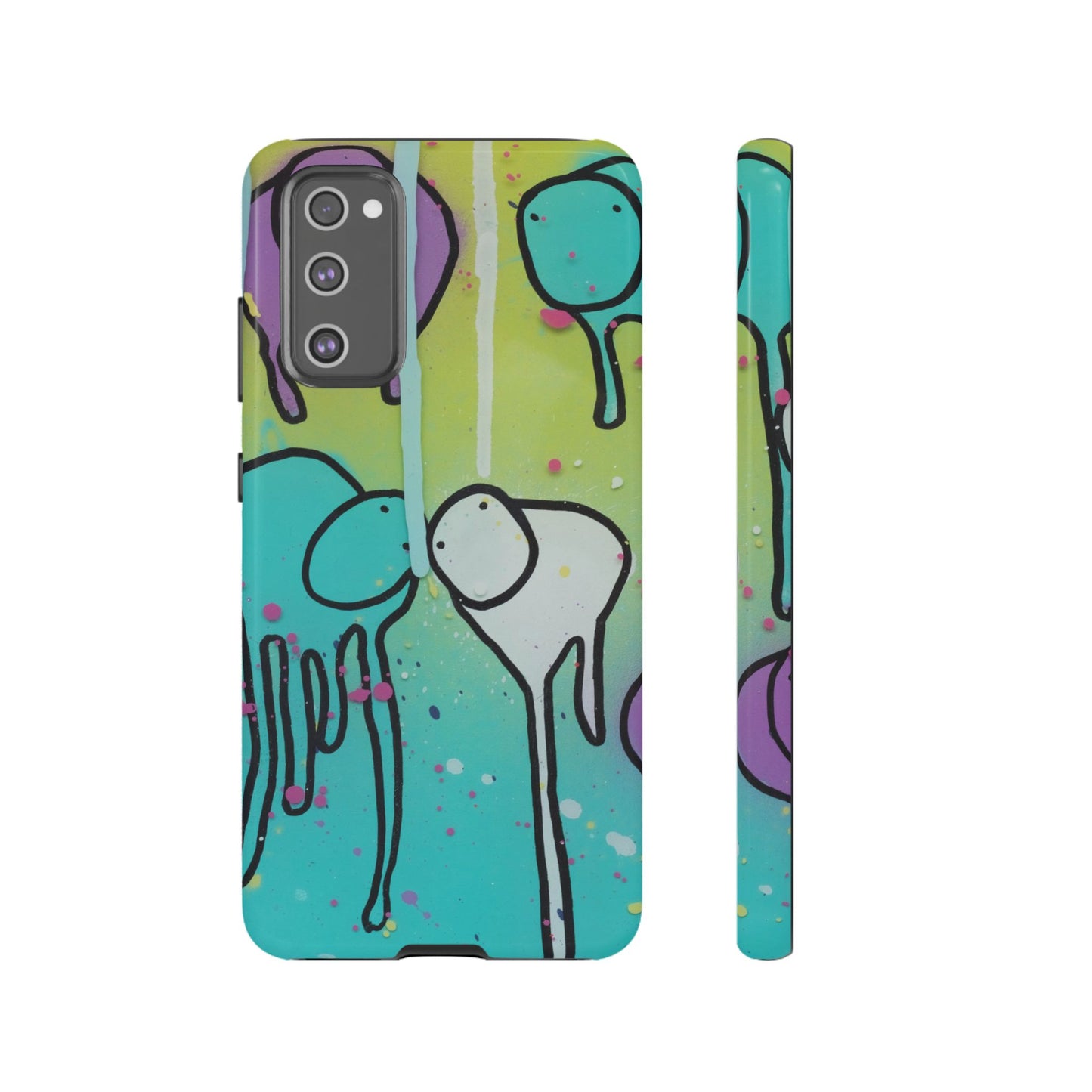 RAINING COWS "Lime Sunrise" Phone Case
