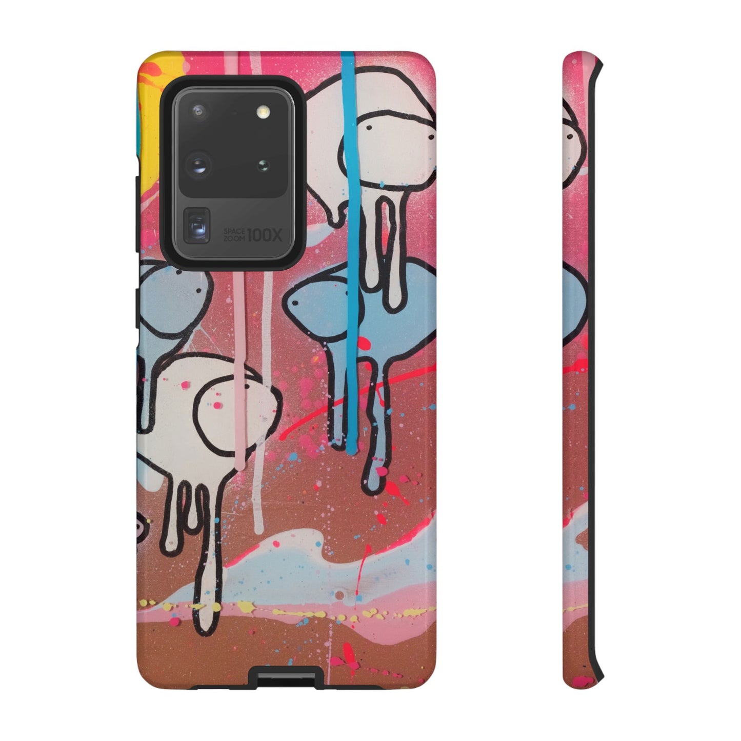 RAINING COWS "Chocolate Sunday" Phone Case