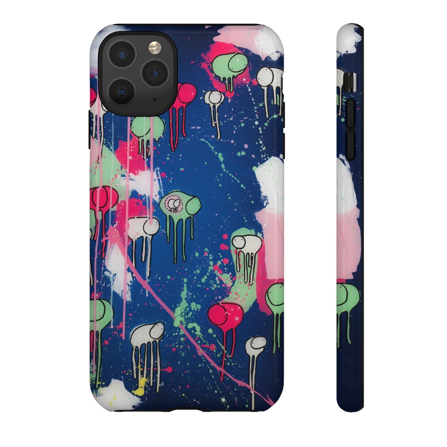 RAINING COWS "The Night Rose Thunder" Phone Case