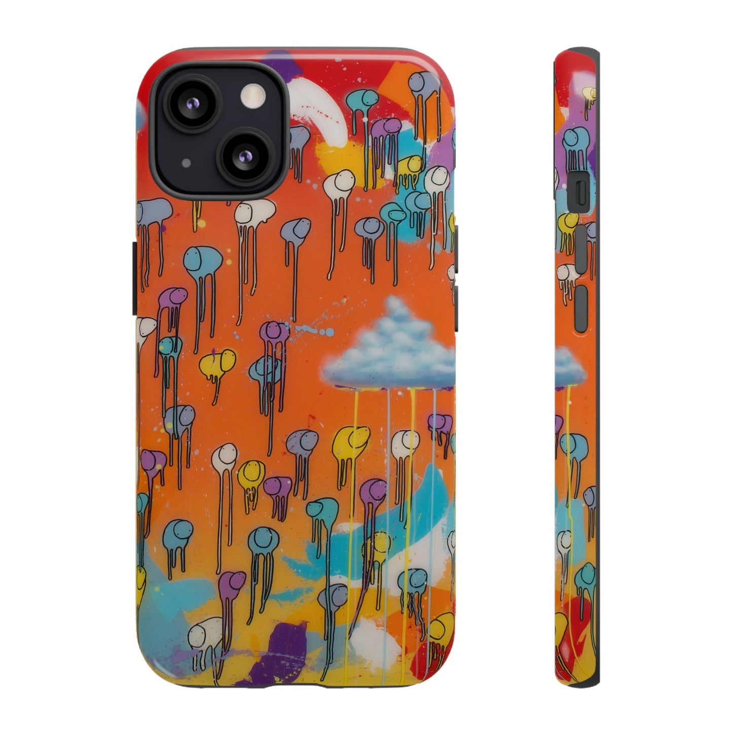 RAINING COWS "Dancing Flame" Phone Case