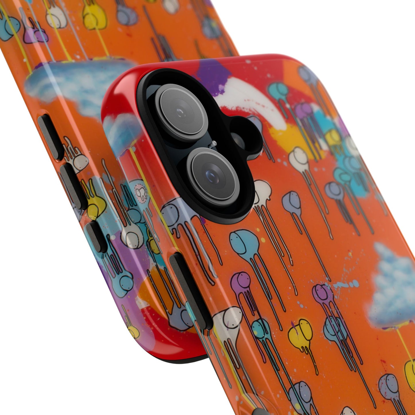 RAINING COWS "Dancing Flame" Phone Case