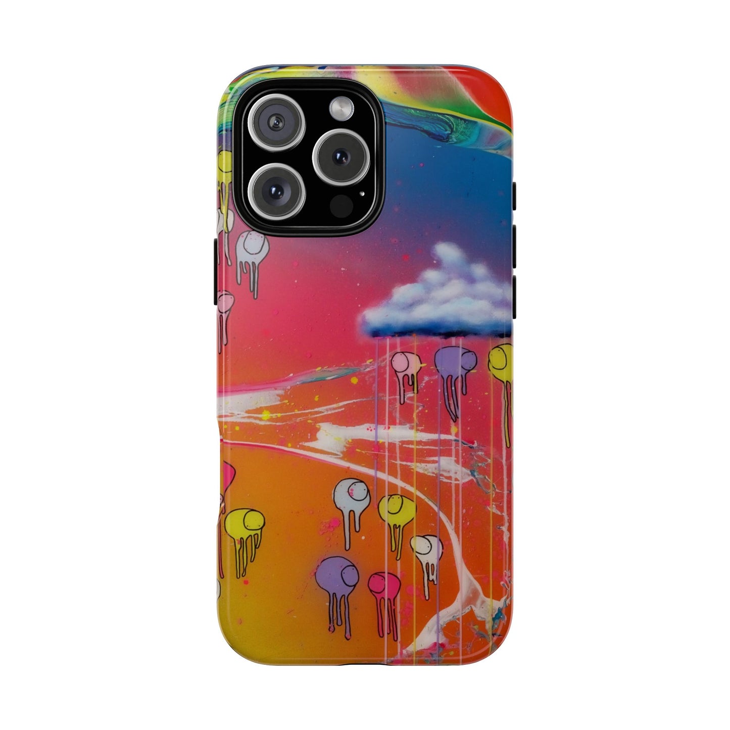 RAINING COWS "Twisted Spectrum" Phone Case