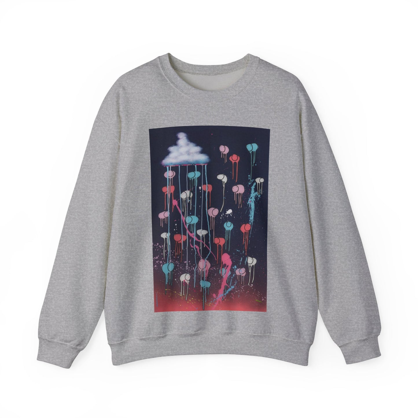 RAINING COWS "Pink Lightning" Sweatshirt