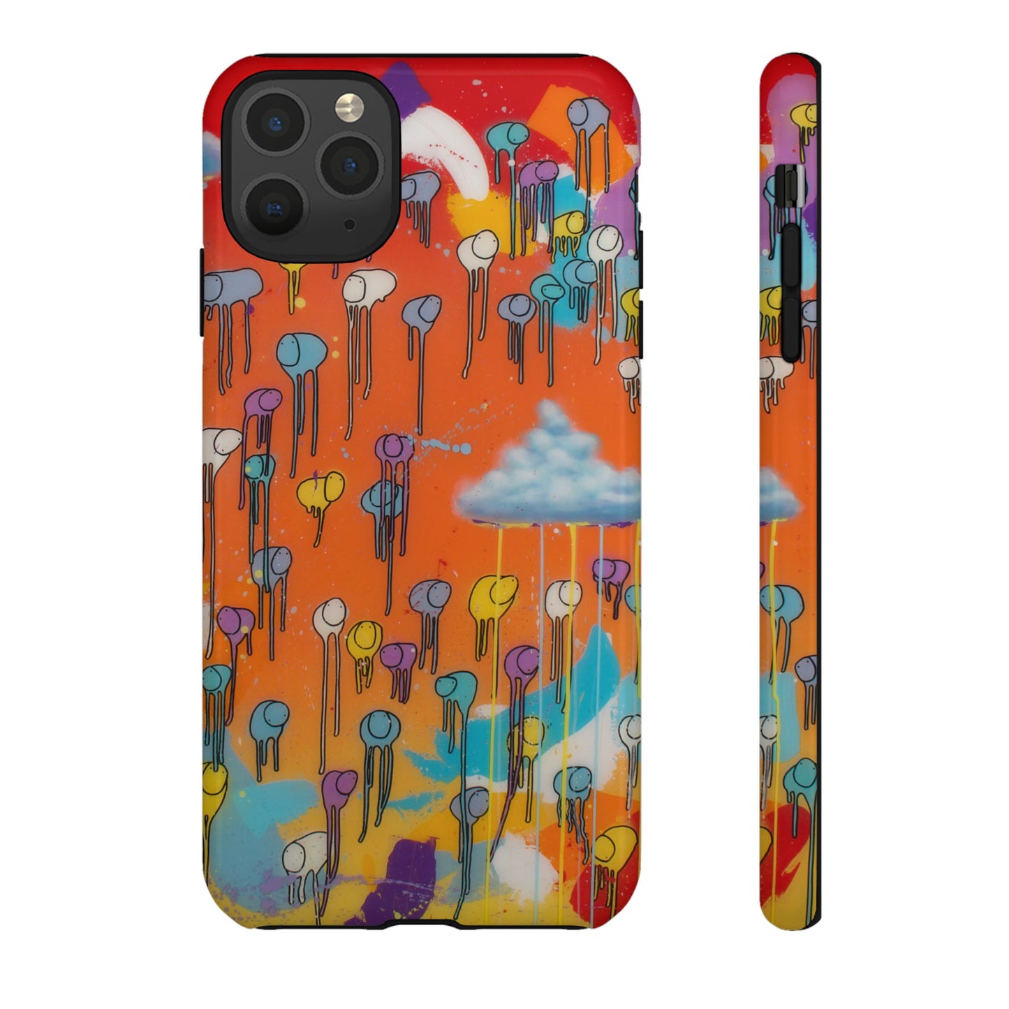 RAINING COWS "Dancing Flame" Phone Case