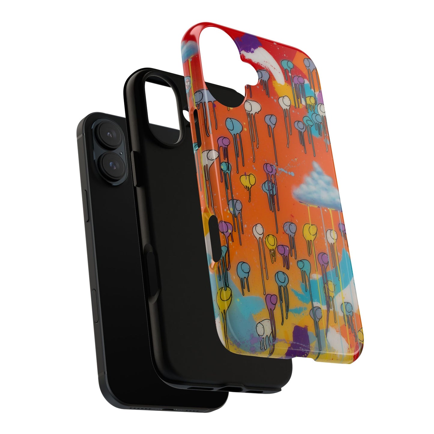 RAINING COWS "Dancing Flame" Phone Case