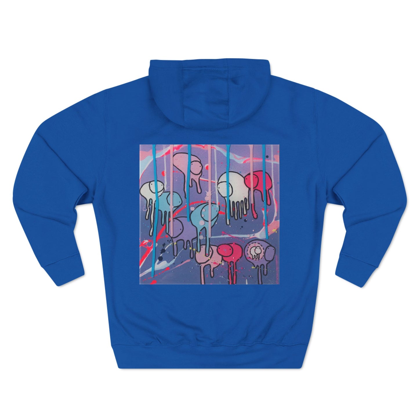 RAINING COWS "Purple Alley Street" Hoodie