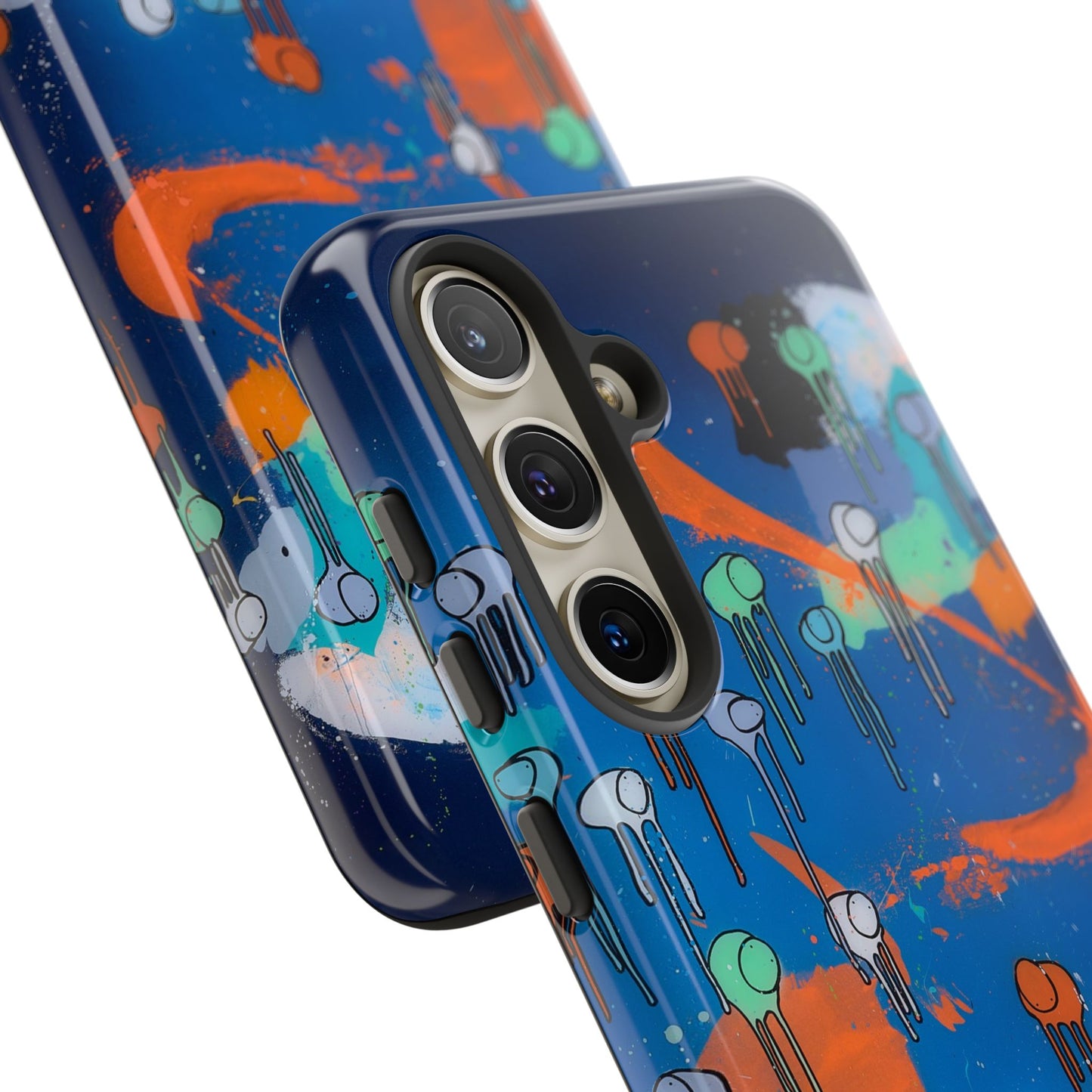 RAINING COWS "The Other Side of Midnight" Phone Case