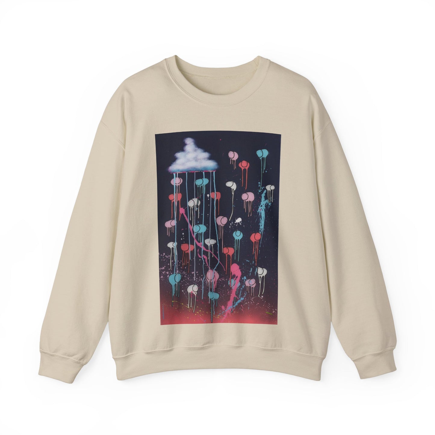 RAINING COWS "Pink Lightning" Sweatshirt