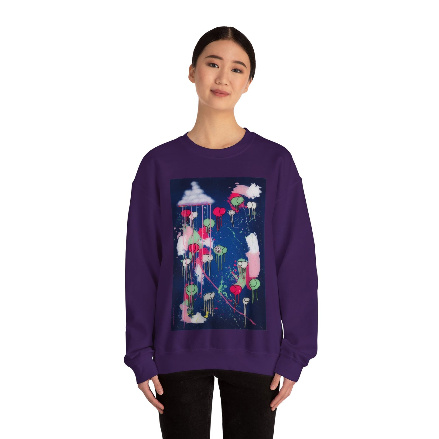 RAINING COWS "The Night Rose Thunder" Sweatshirt