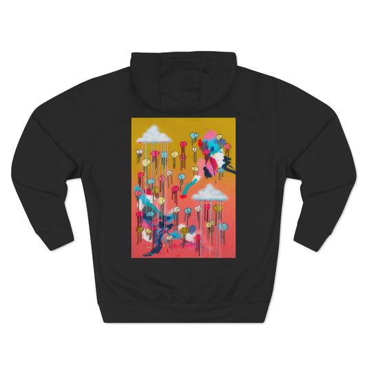 RAINING COWS "Bubble Gum Sun" Hoodie