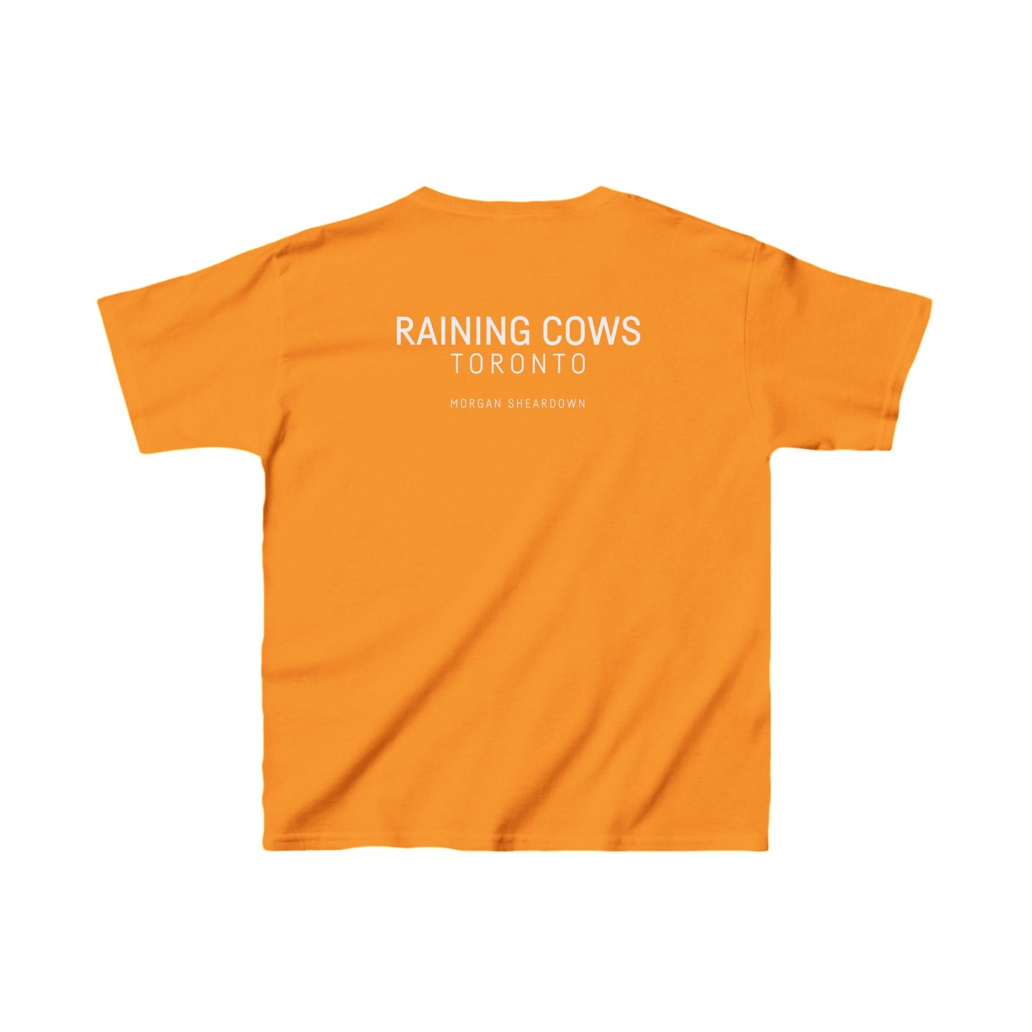 RAINING COWS "Purple Alley Street" Kids Tee