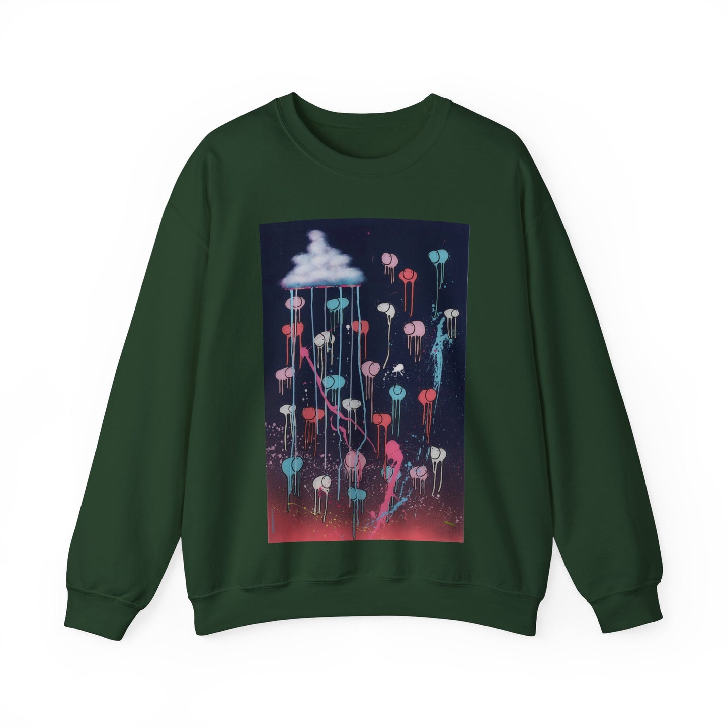 RAINING COWS "Pink Lightning" Sweatshirt
