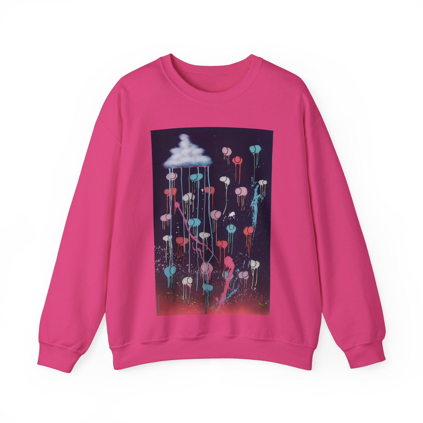 RAINING COWS "Pink Lightning" Sweatshirt
