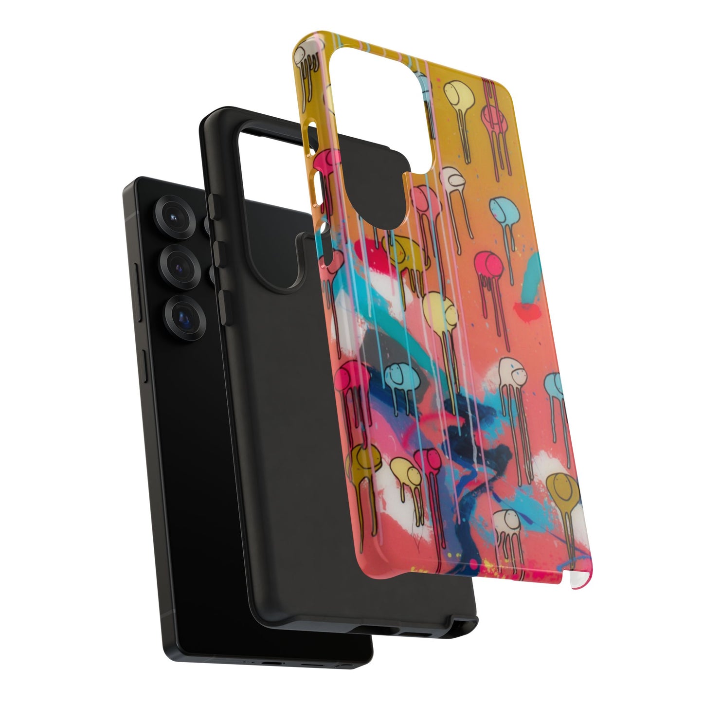 RAINING COWS "Bubble Gum Sun" Phone Case