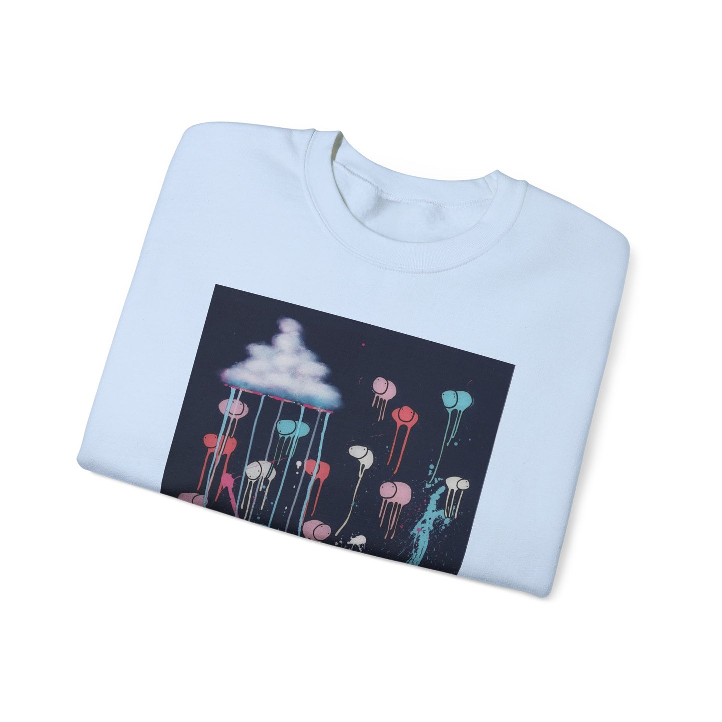 RAINING COWS "Pink Lightning" Sweatshirt