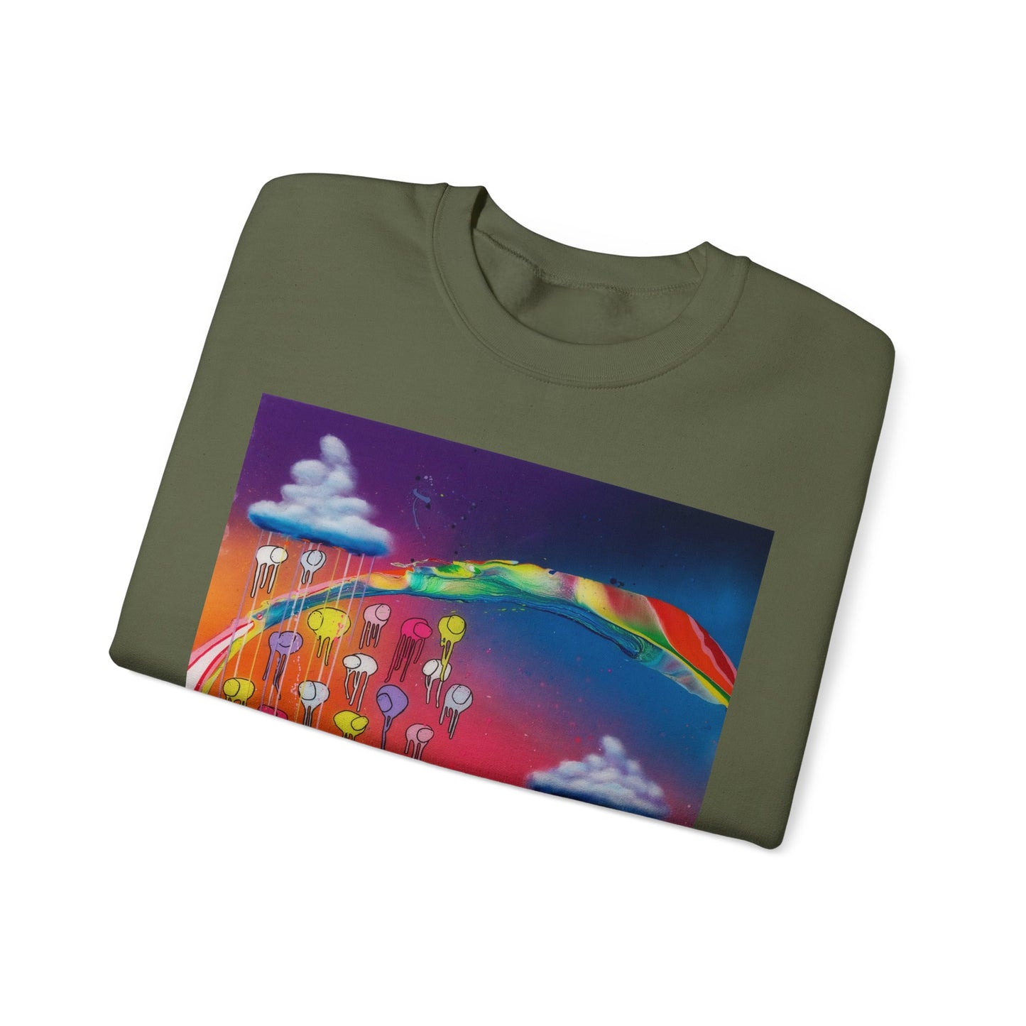 RAINING COWS "Twisted Spectrum" Sweatshirt