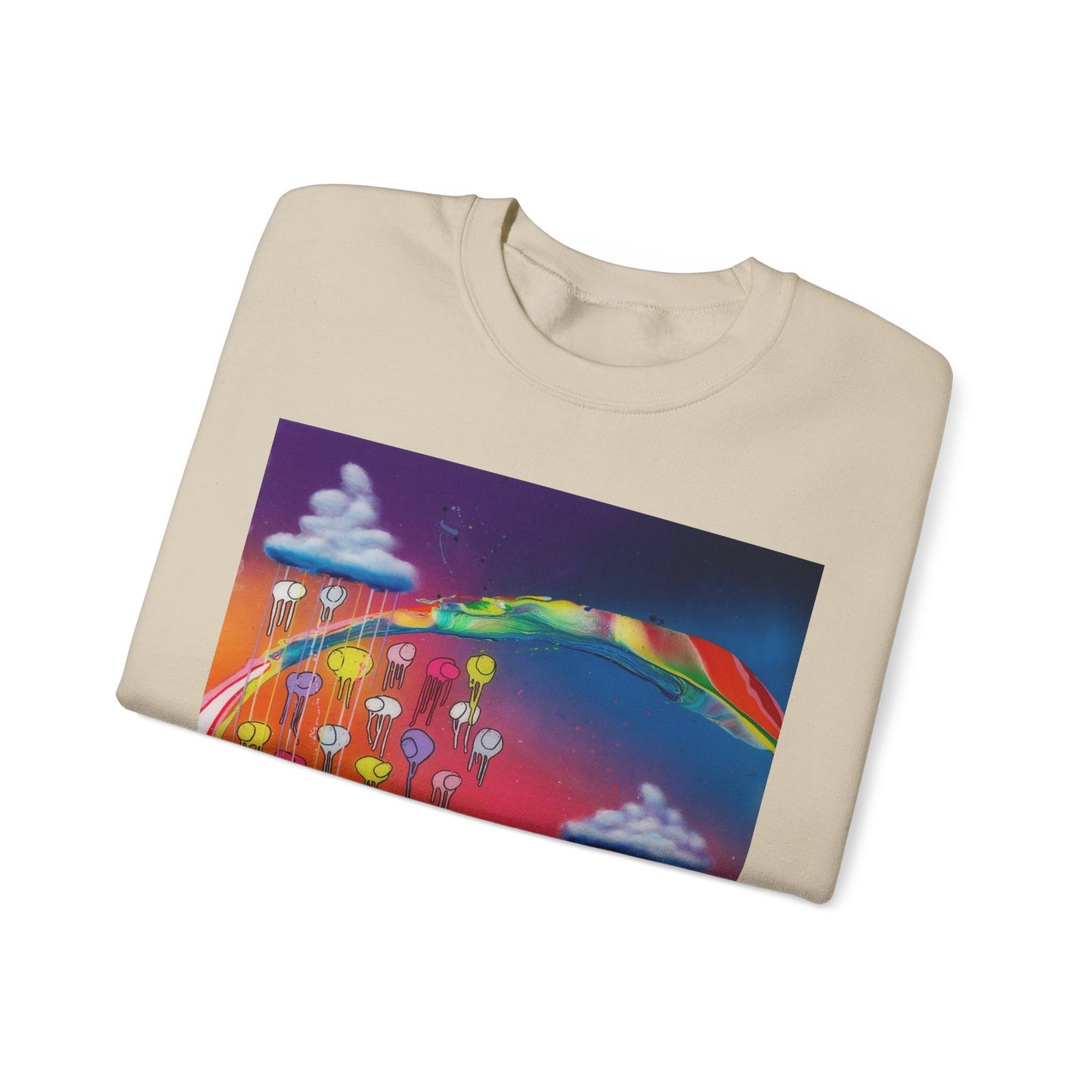 RAINING COWS "Twisted Spectrum" Sweatshirt