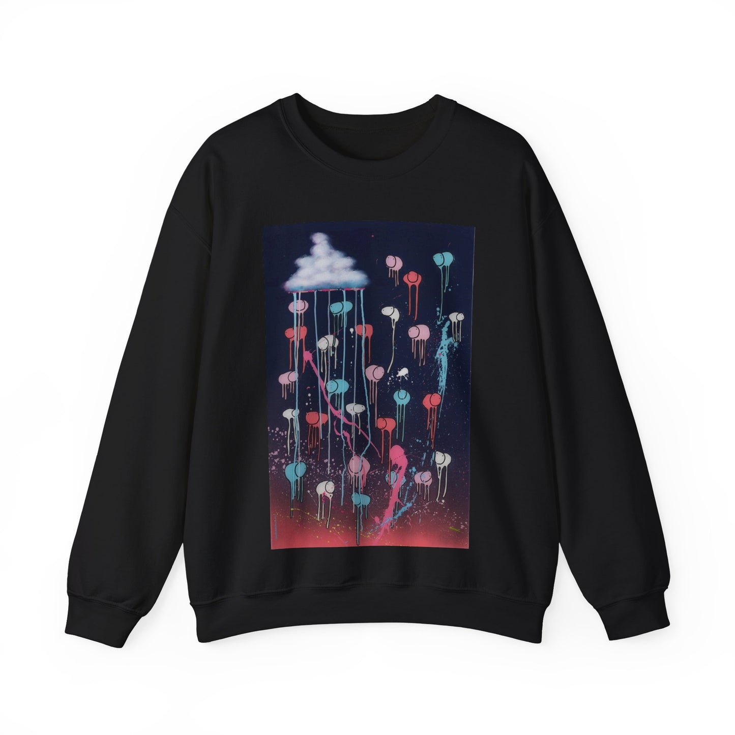 RAINING COWS "Pink Lightning" Sweatshirt
