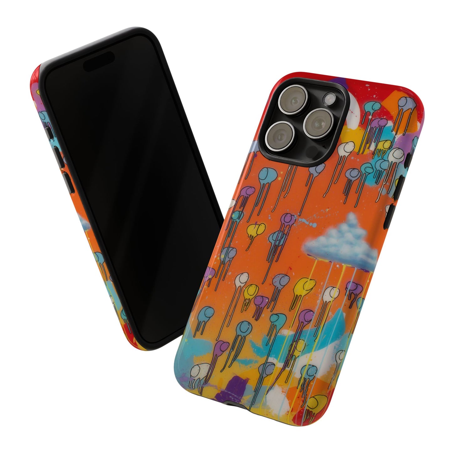 RAINING COWS "Dancing Flame" Phone Case
