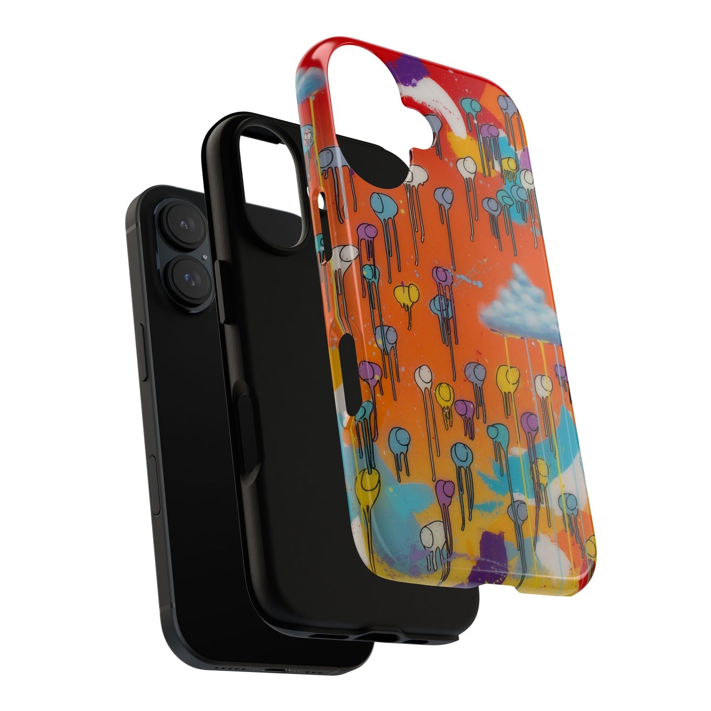 RAINING COWS "Dancing Flame" Phone Case
