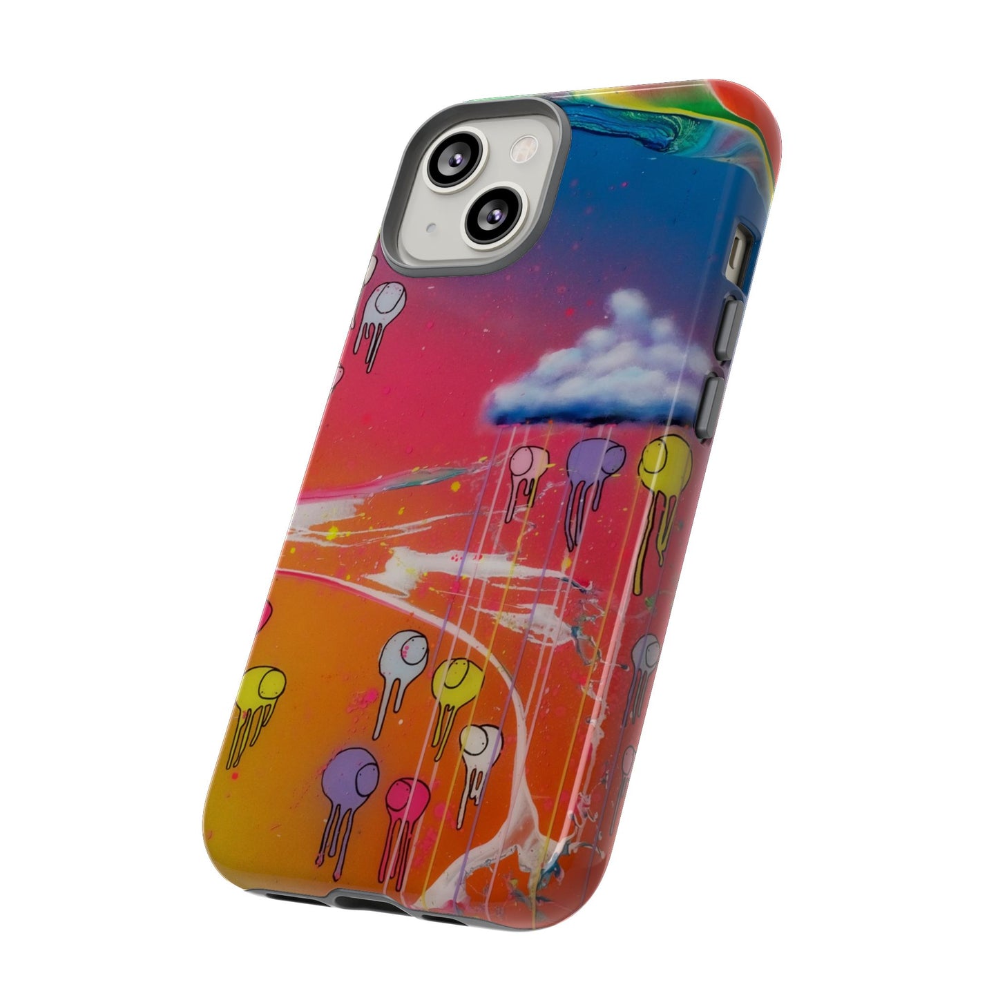 RAINING COWS "Twisted Spectrum" Phone Case