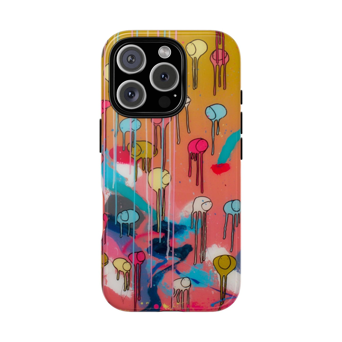 RAINING COWS "Bubble Gum Sun" Phone Case