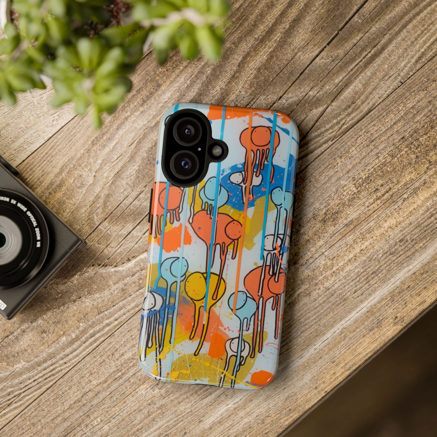 RAINING COWS "Nemo Stripes" Phone Case