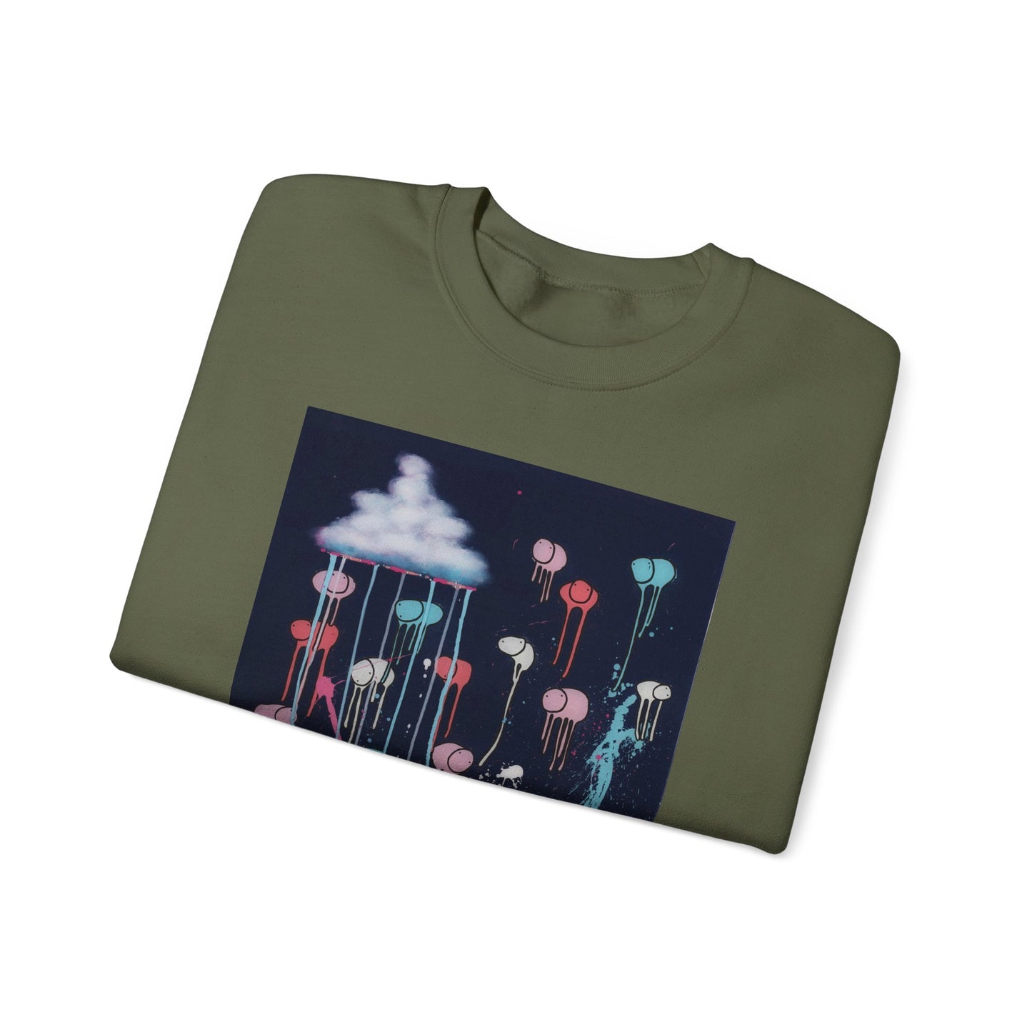RAINING COWS "Pink Lightning" Sweatshirt