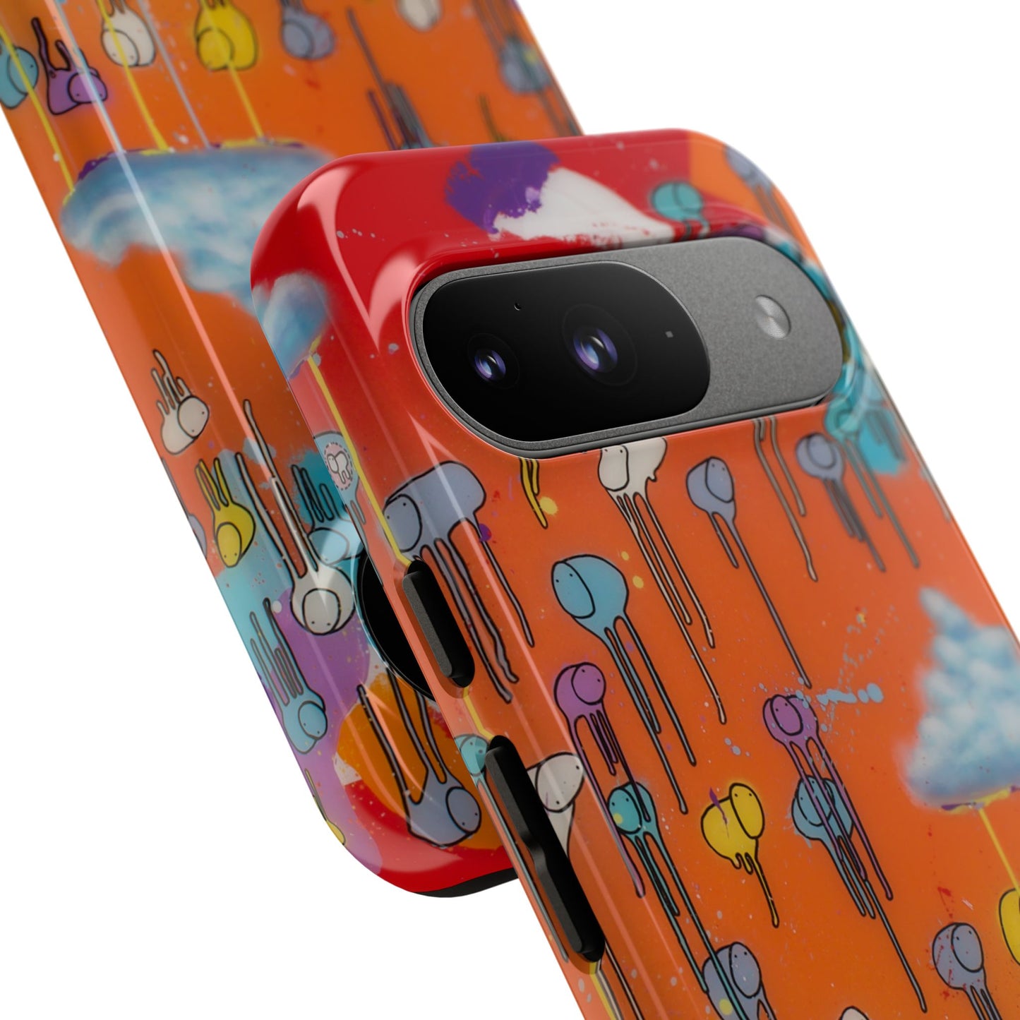 RAINING COWS "Dancing Flame" Phone Case