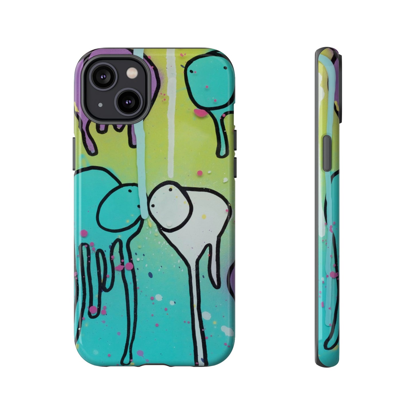 RAINING COWS "Lime Sunrise" Phone Case