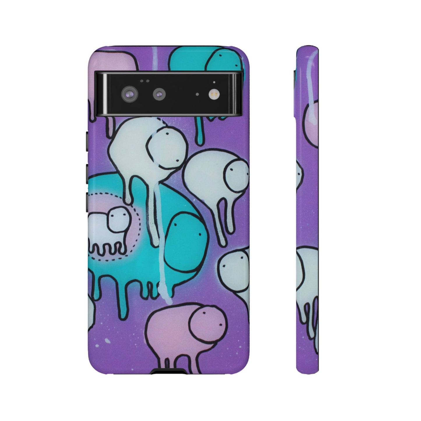RAINING COWS "Yellow Interference" Phone Case