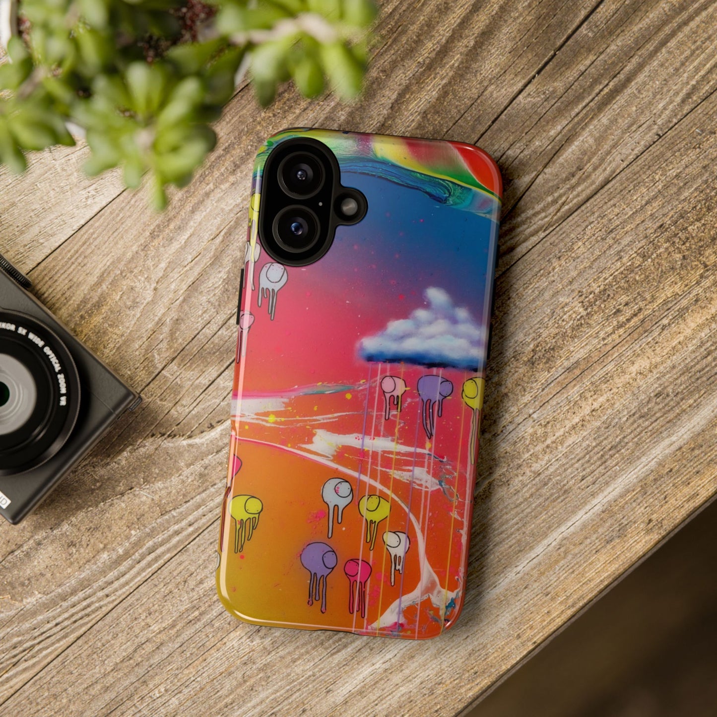 RAINING COWS "Twisted Spectrum" Phone Case