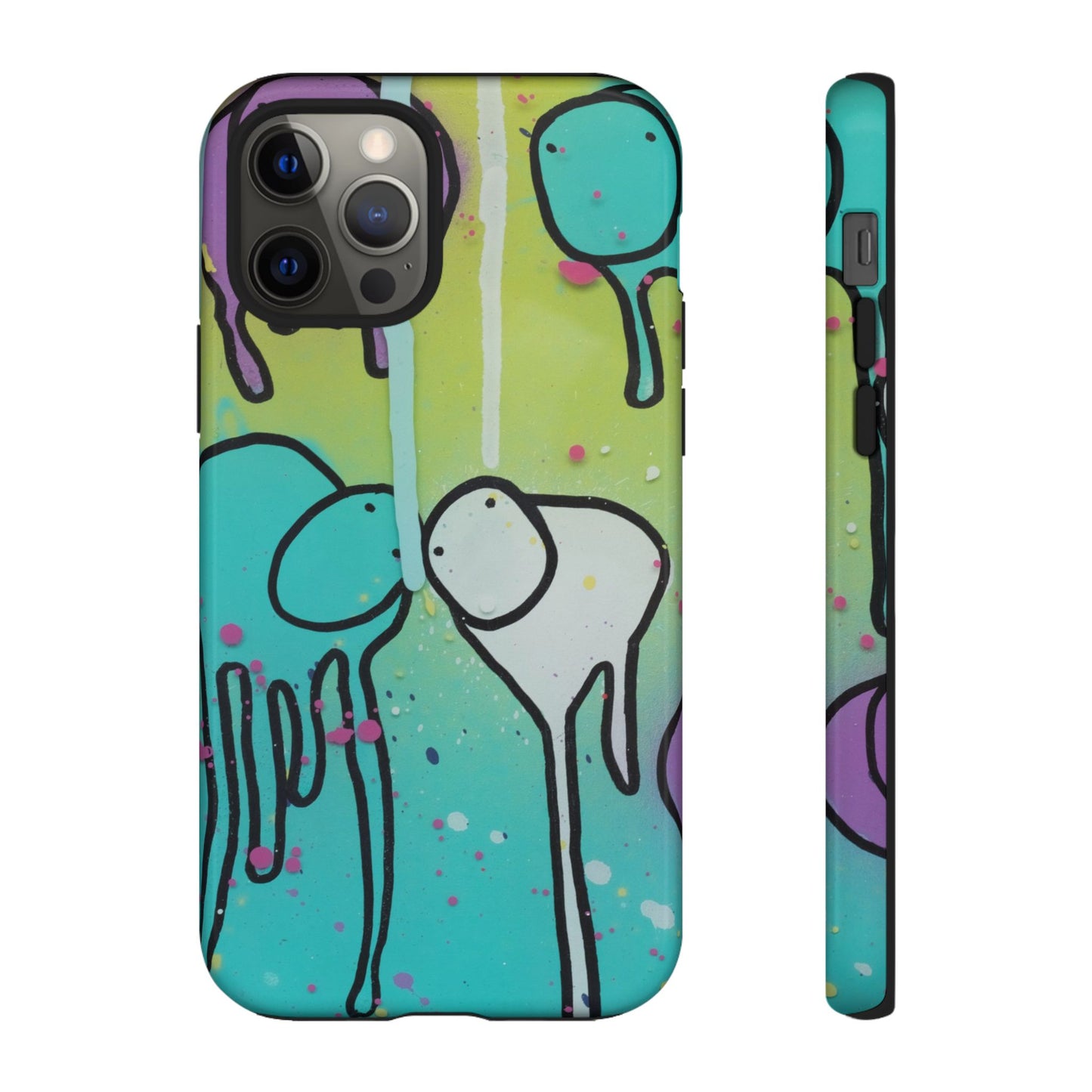RAINING COWS "Lime Sunrise" Phone Case
