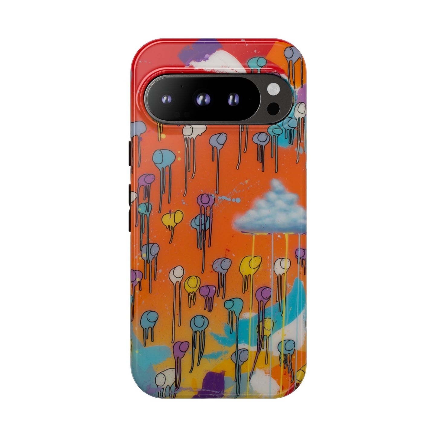 RAINING COWS "Dancing Flame" Phone Case