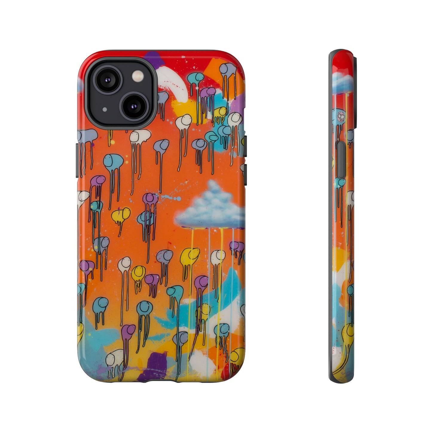 RAINING COWS "Dancing Flame" Phone Case