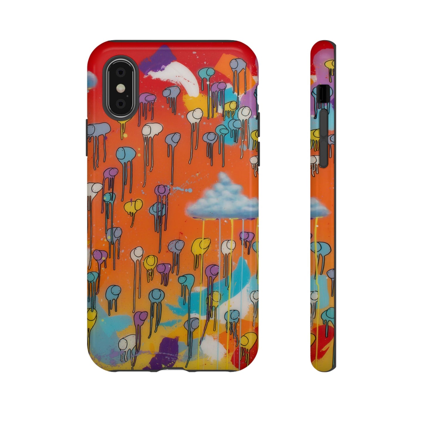 RAINING COWS "Dancing Flame" Phone Case