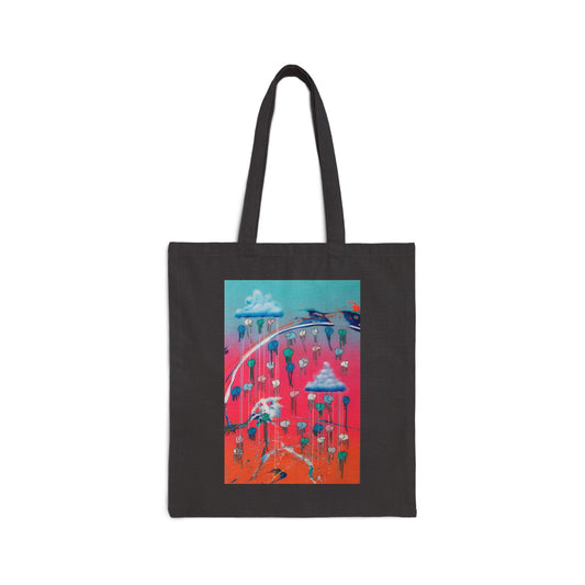 RAINING COWS "Vibrant Horizon" Tote Bag