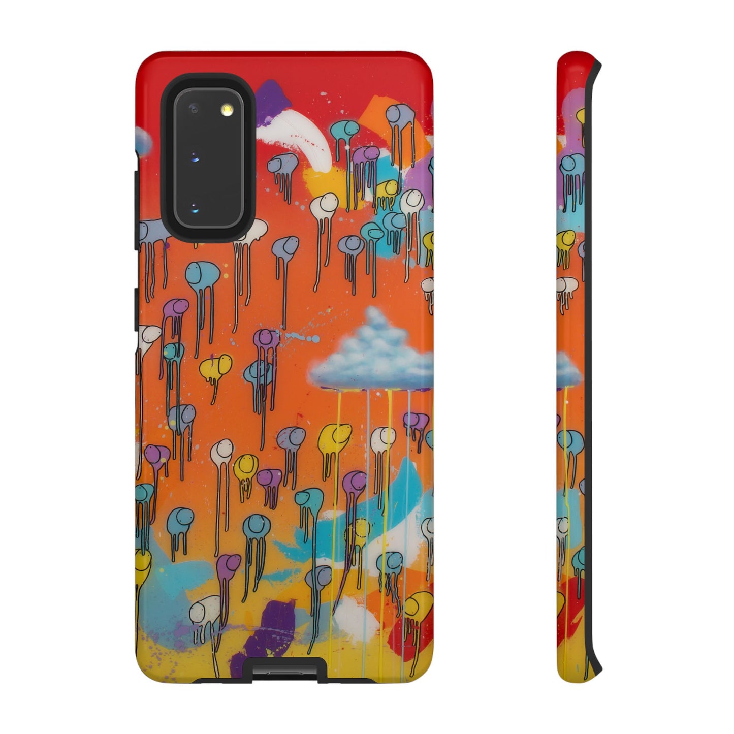 RAINING COWS "Dancing Flame" Phone Case