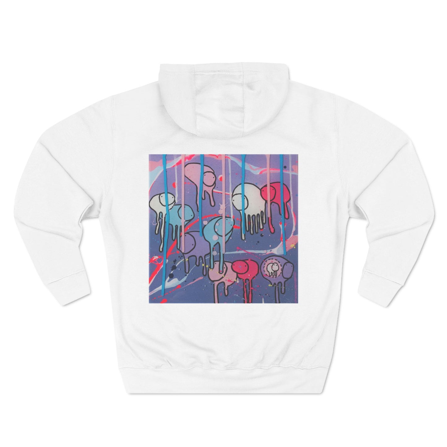 RAINING COWS "Purple Alley Street" Hoodie