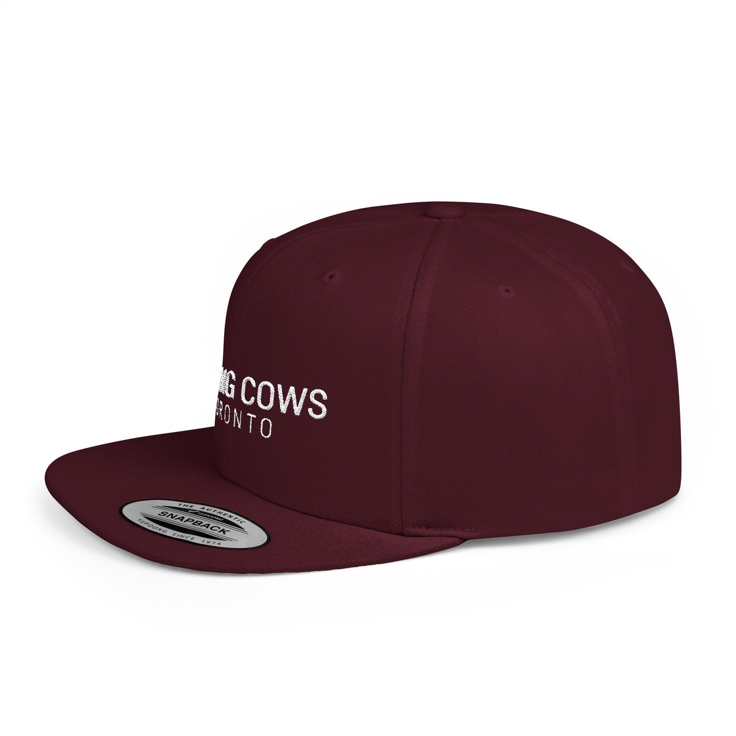 RAINING COWS Flat Bill Snapback