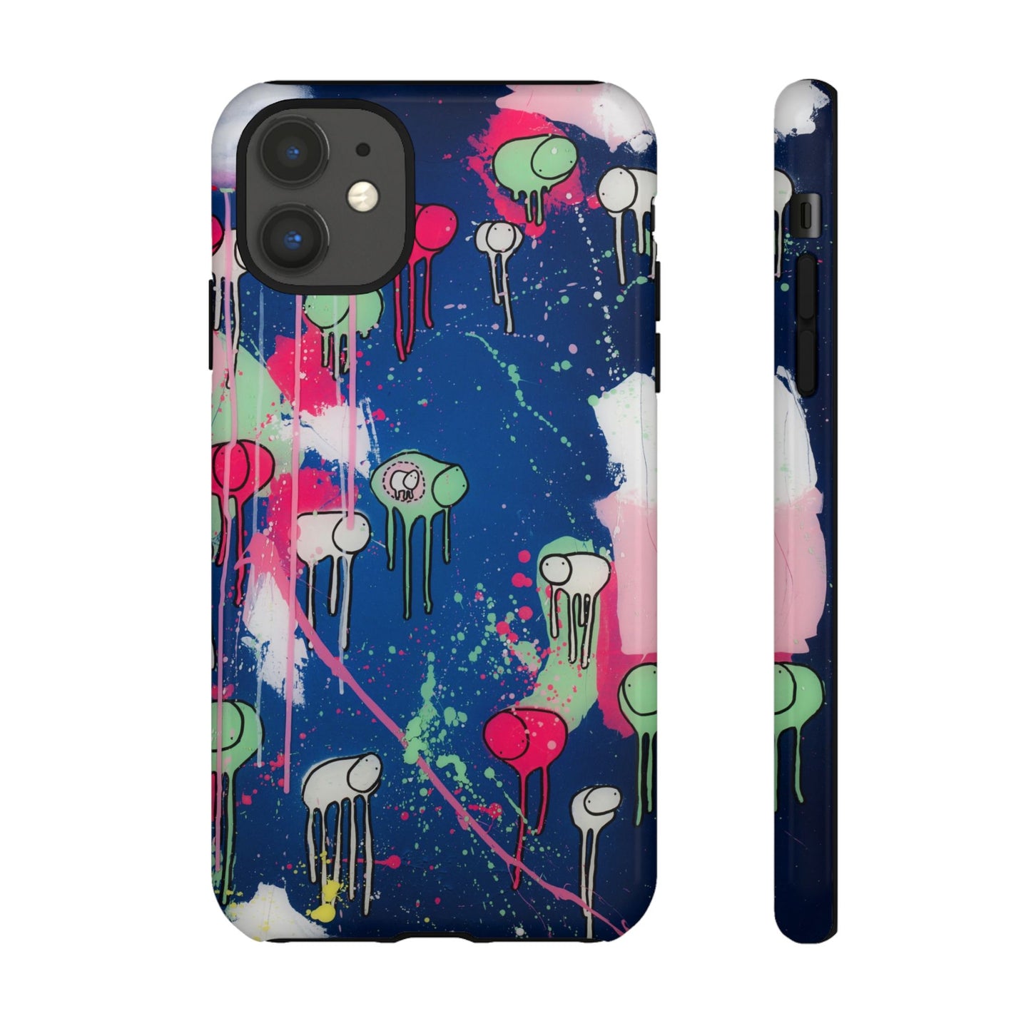 RAINING COWS "The Night Rose Thunder" Phone Case
