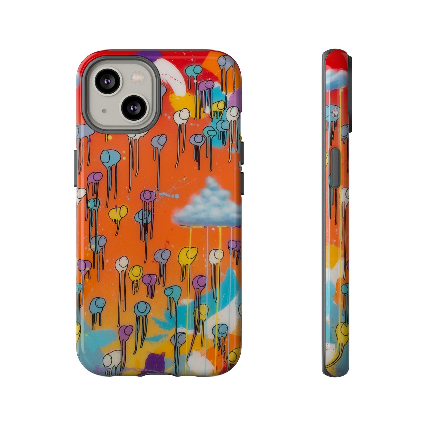 RAINING COWS "Dancing Flame" Phone Case