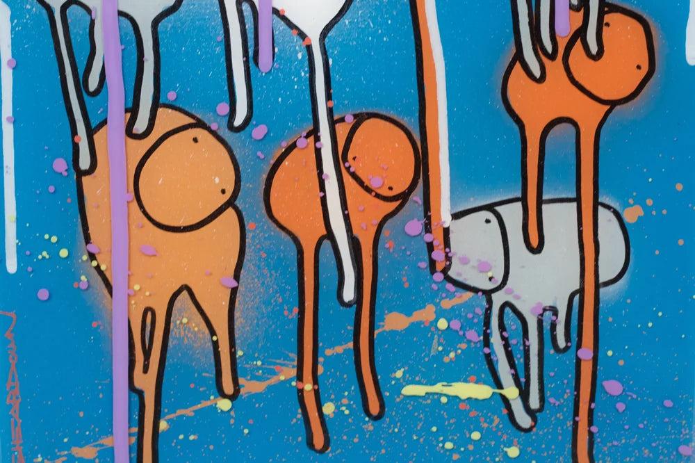 RAINING COWS “Orange Sun”