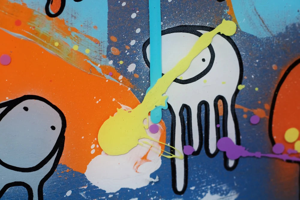 RAINING COWS “Orange Sun”