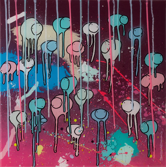 RAINING COWS Marlot dreams By Morgan Sheardown Toronto Artist